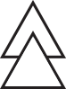 Dielectric Rope Double Triangle Symbol