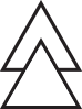 Dielectric Rope Double Triangle Symbol