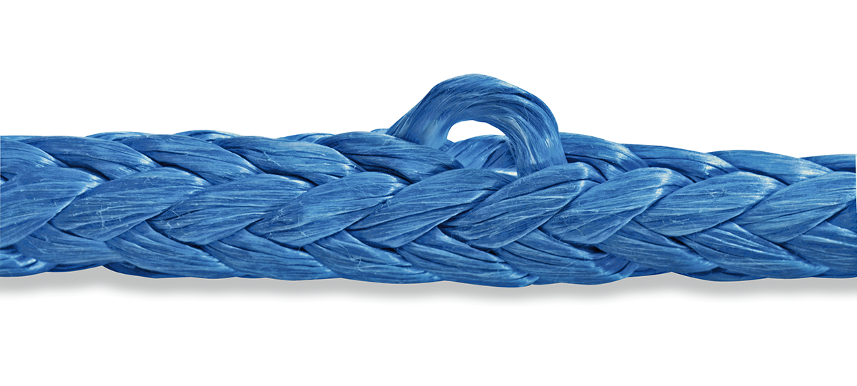 Example of Pulled Strand on Rope