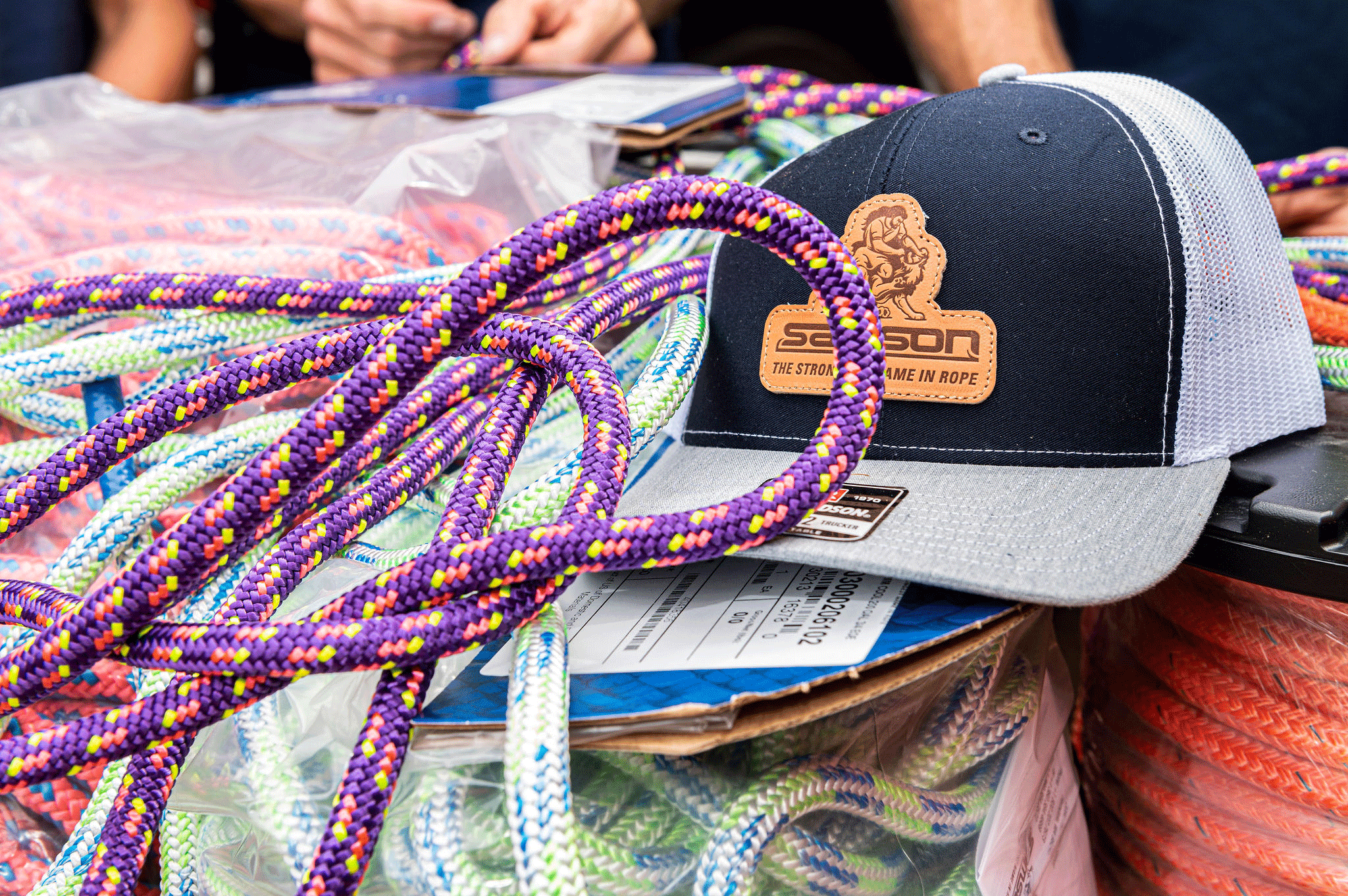 Samson hat and ropes